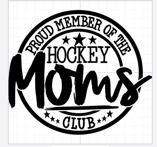 Hockey Moms Club Crew Neck