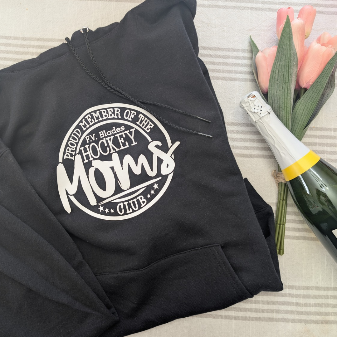 Hockey Moms Club Hooded Sweatshirt